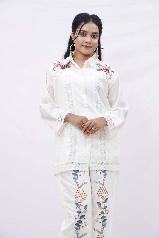 Embroidered Co-Ord Set