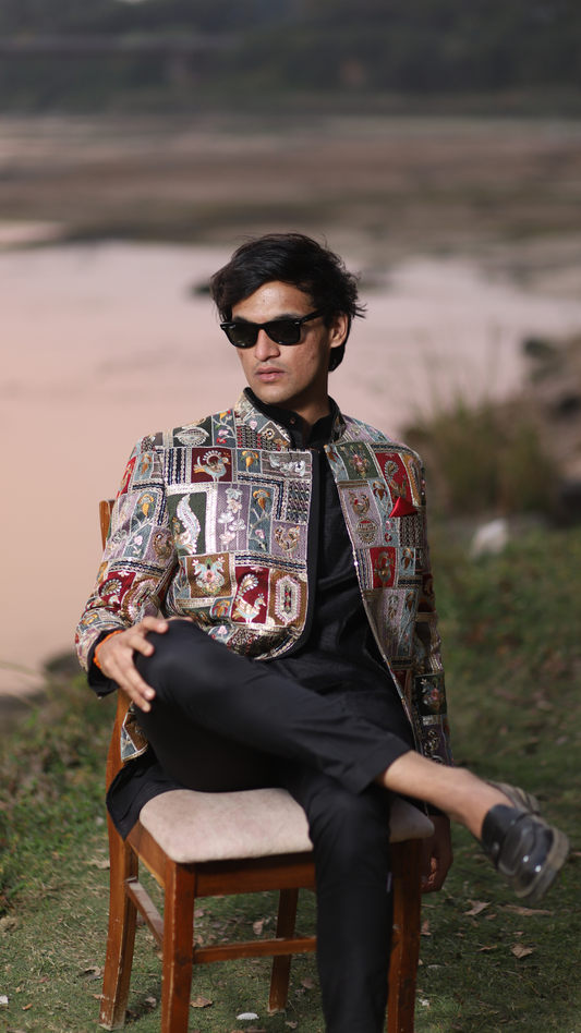 Self Embroidery Jacket