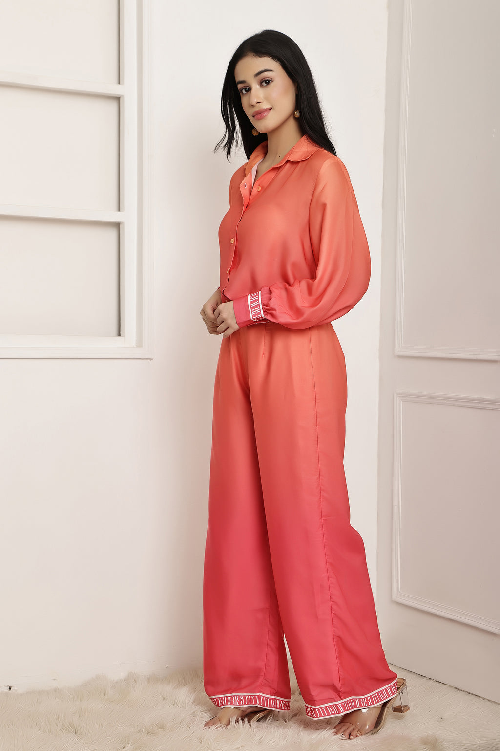 Coral Coast Ombre Shirt & Pant Set