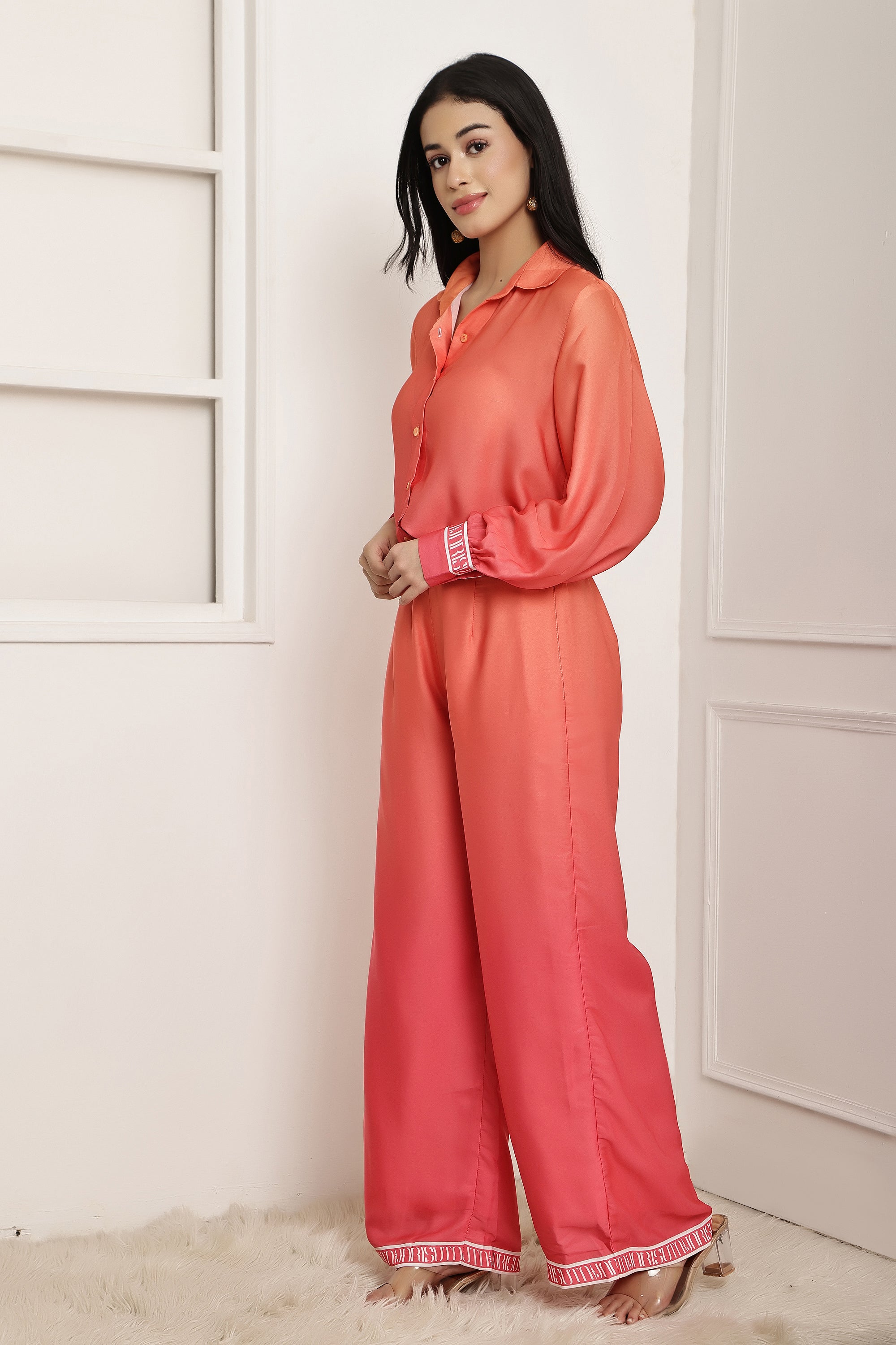 Coral Coast Ombre Shirt & Pant Set