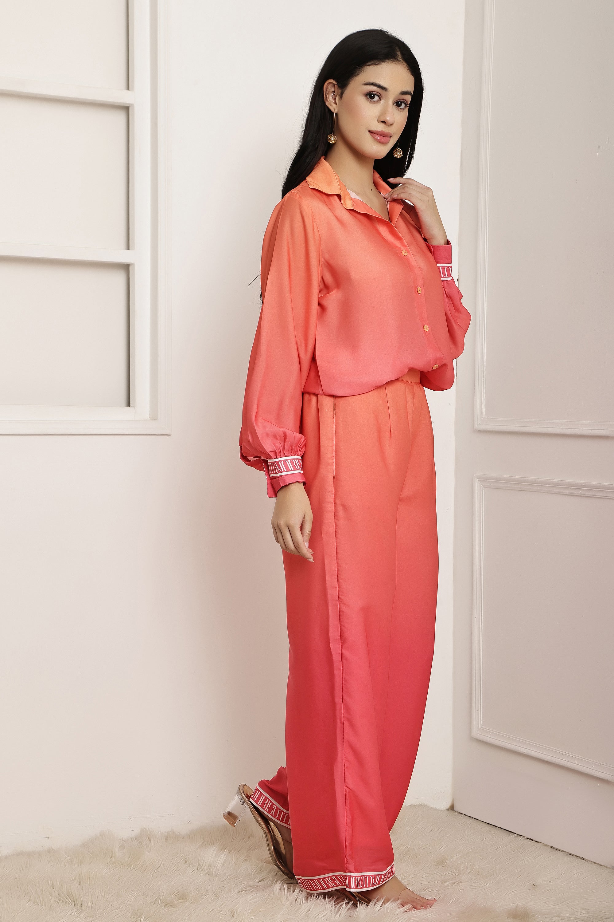 Coral Coast Ombre Shirt & Pant Set
