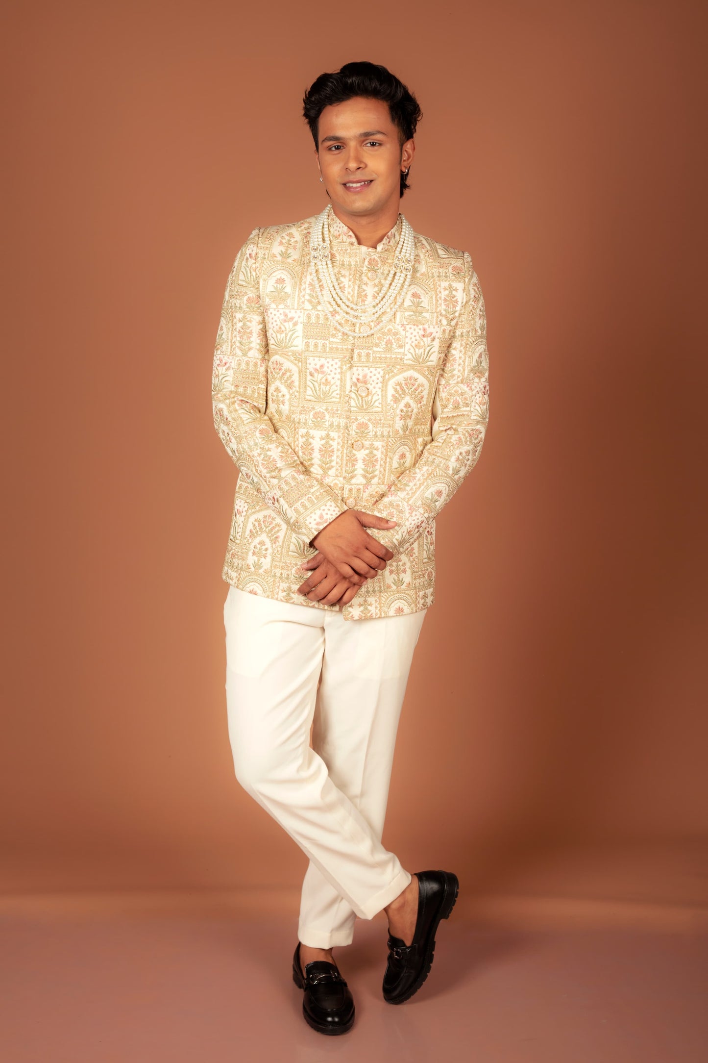 Men’s Traditional Embroidered modi jacket