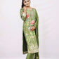 Olive green kurta set