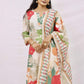 Multi colour kurta set with dupatta