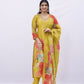 Mustard Bloom Floral Suit Set