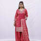 Blush Royale Embroidered Sharara Set
