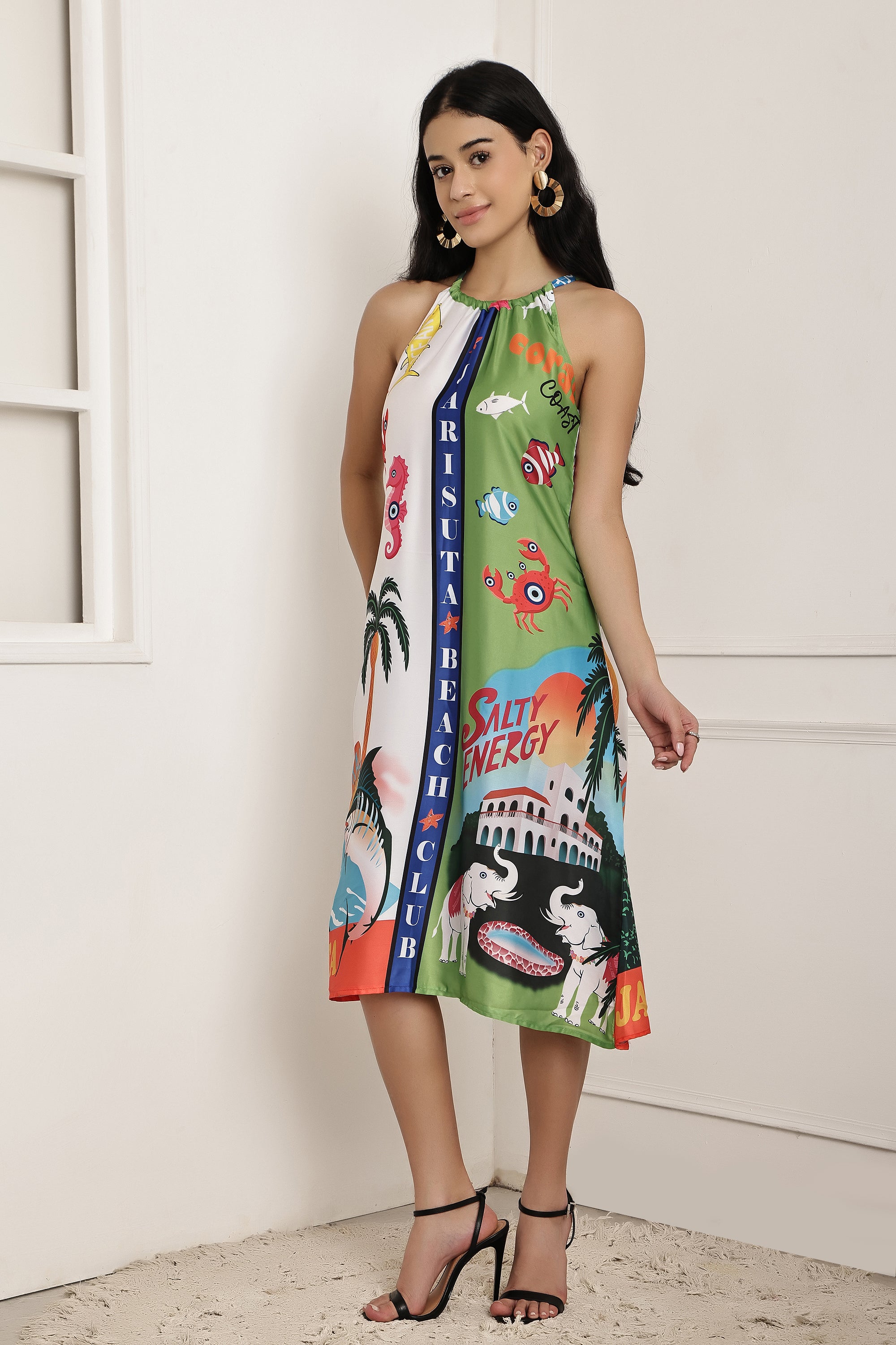 Beach A-Line Dress for Women | Vacation Resort Wear
