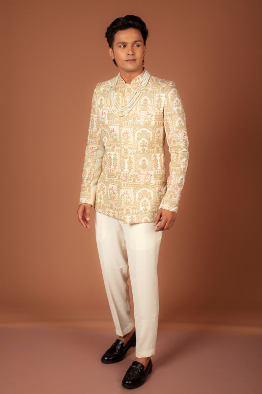 Men’s Traditional Embroidered modi jacket