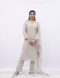 Embroidered Suit Set