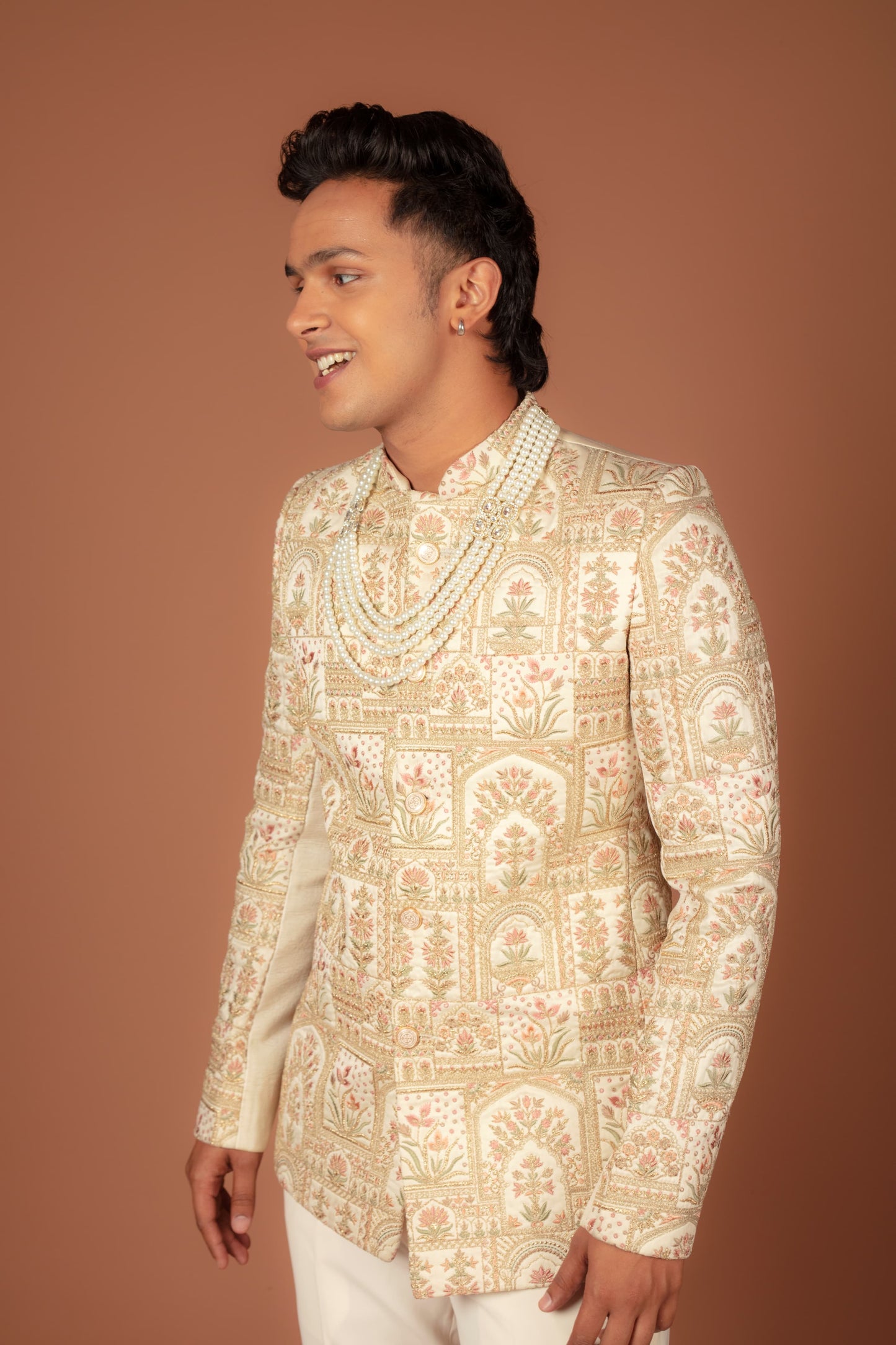 Men’s Traditional Embroidered modi jacket