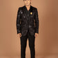 black sequined blazer