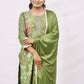 Olive green kurta set