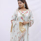 Garden Embroidered Suit Set