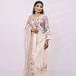 Cream kurta set with dupatta