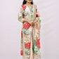 Multi colour kurta set with dupatta