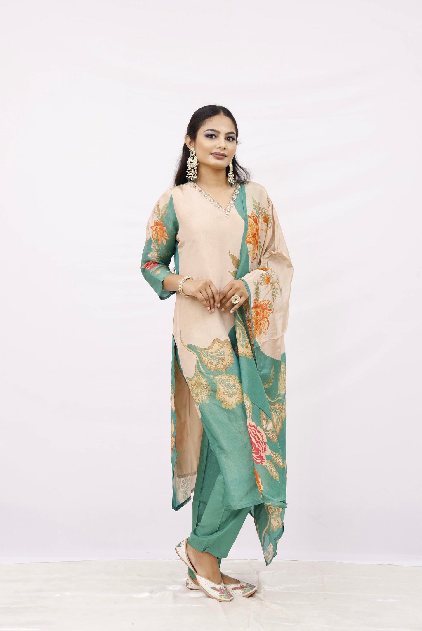salwar kameez with a dupatta set