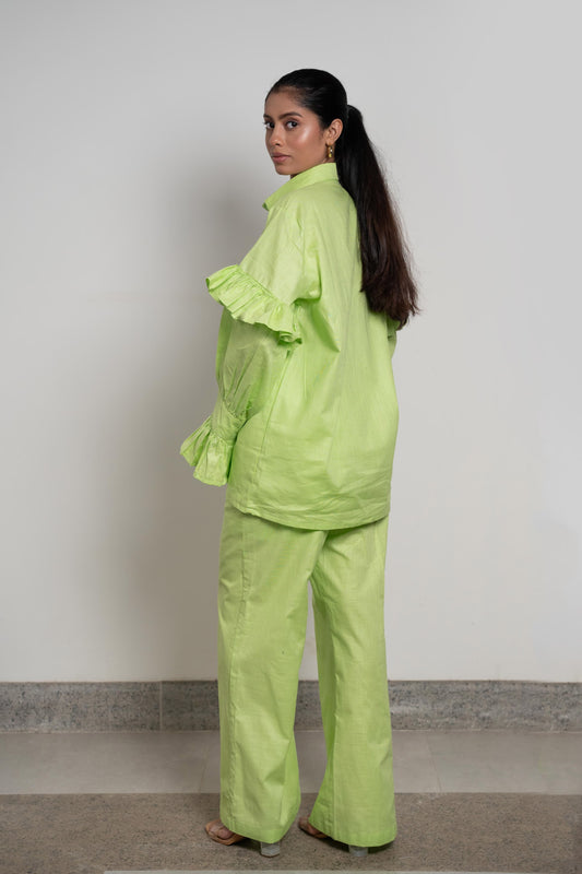 Lime green co-ord set