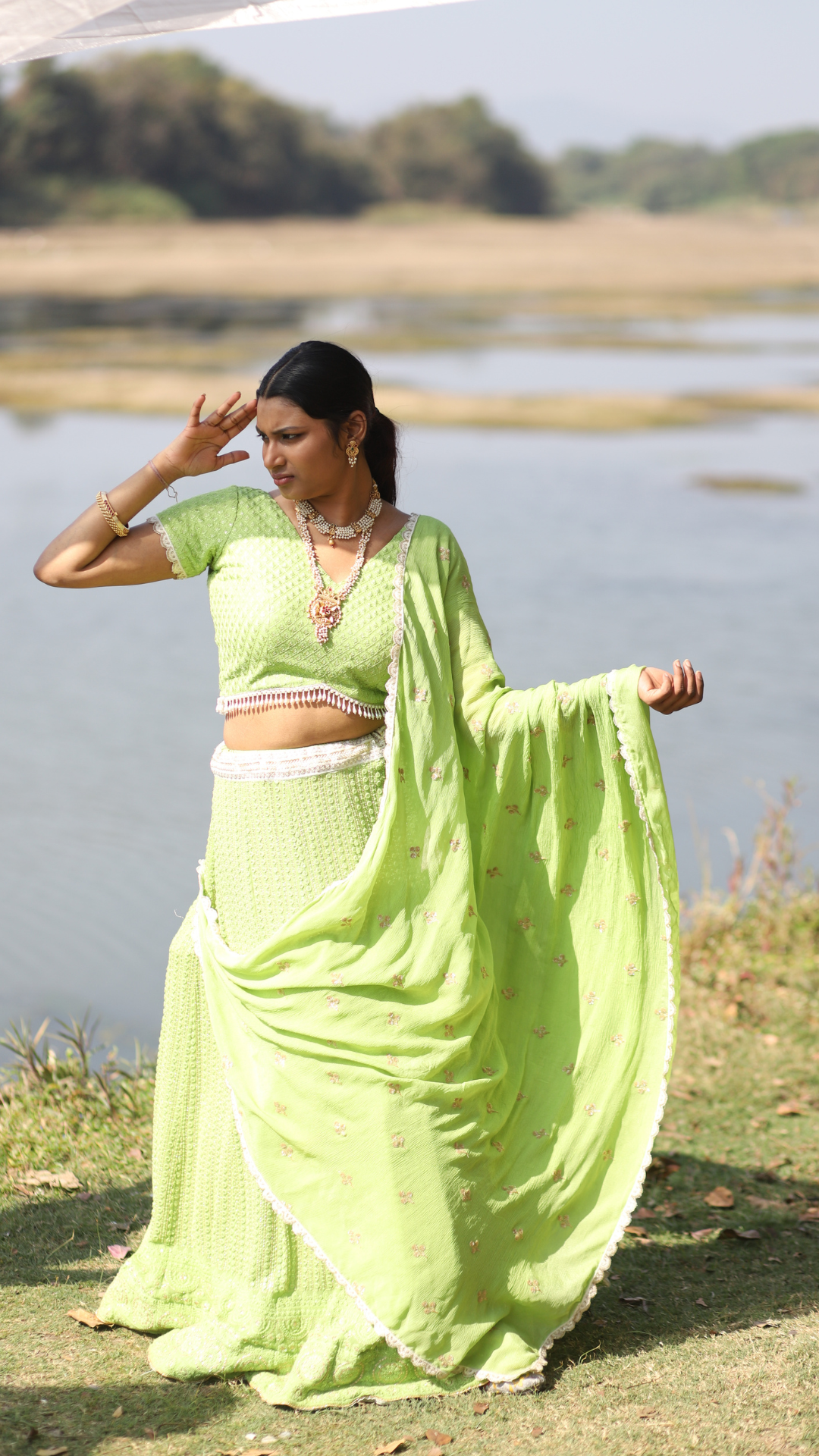 Chikankari Fabric