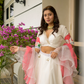 Hand Printed lehenga
