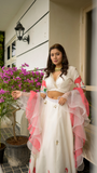 Hand Printed lehenga