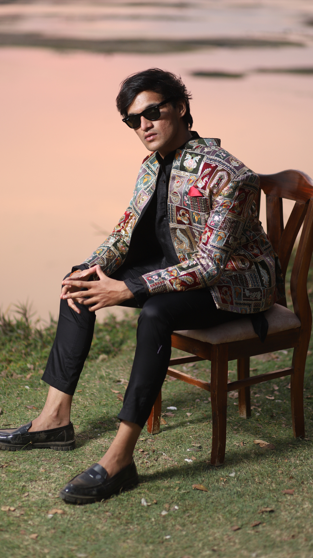 Self Embroidery Jacket