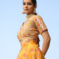 Organza Lehenga