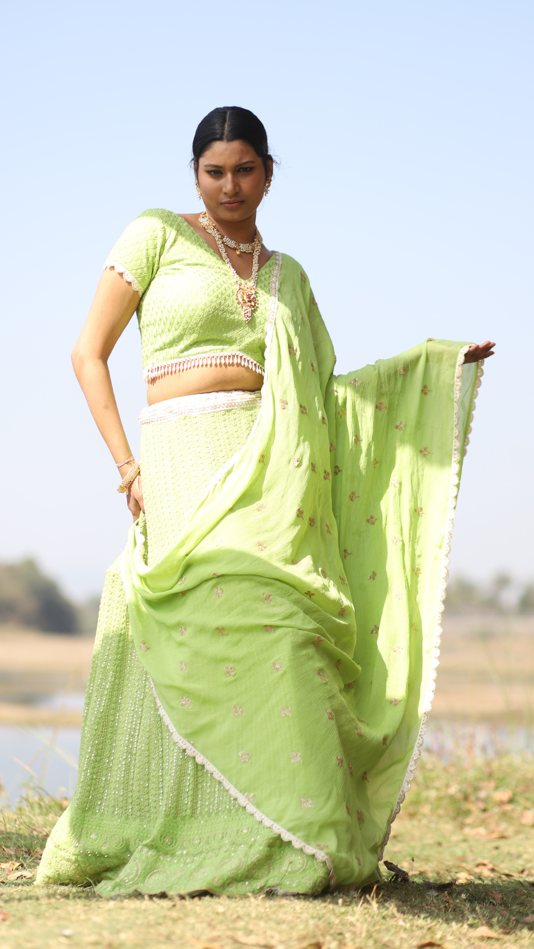 Chikankari Fabric