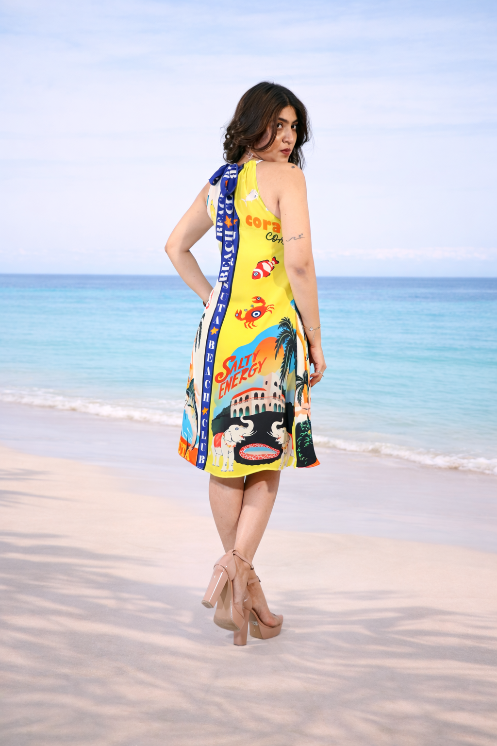 Beach A-Line Dress for Women | Vacation Resort Wear | Jarisuta Lifestyle Beach A-Line Dress for Women | Vacation Resort Wear | Jarisuta Lifestyle